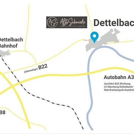 Aparthotel Alte Schmiede Dettelbach Exterior photo